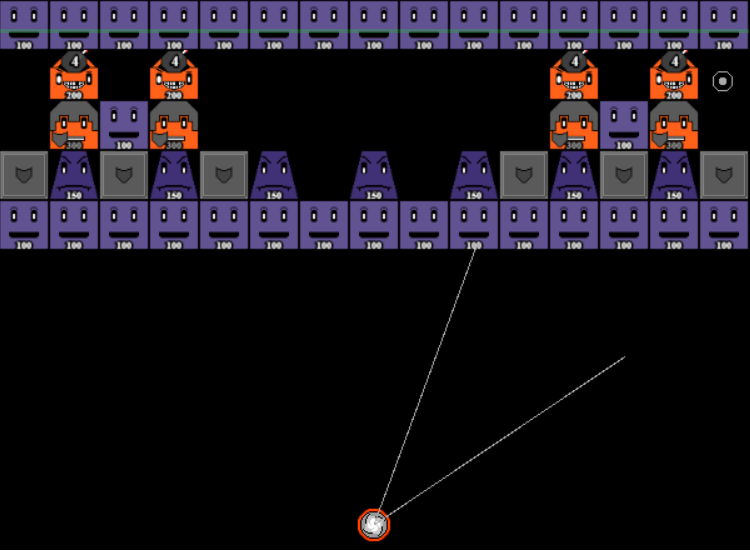 gameplay image for game Reflectiles